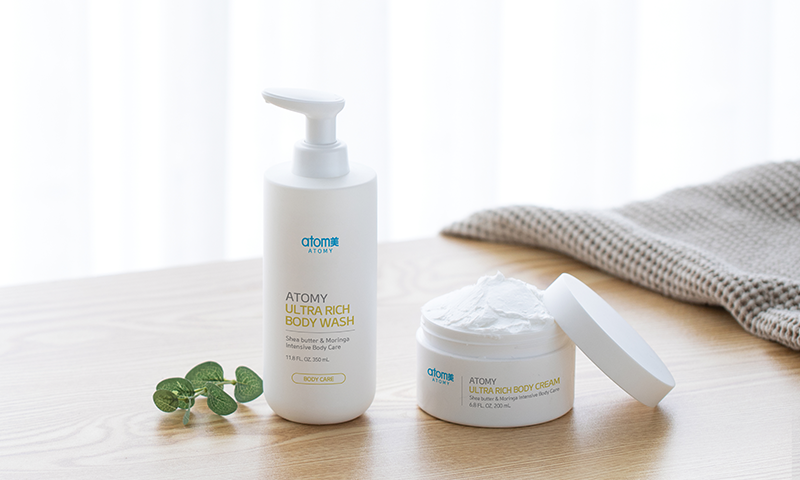 ¡Transforma la piel seca en piel suave como la miel! Set Corporal Atomy Ultra Rich
